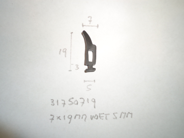 Deurrubber 7x19mm voet 5mm - Dsc08758 - 31750719