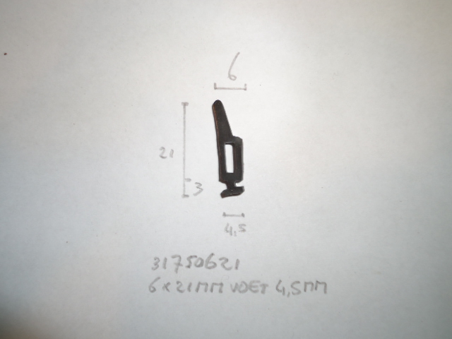 Raamrubber 6x21mm - Dsc08759 - 31750621