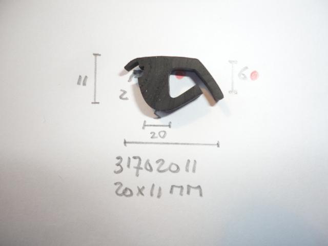 Afwerkrubber 20x11mm - Dsc09017 - 31702011