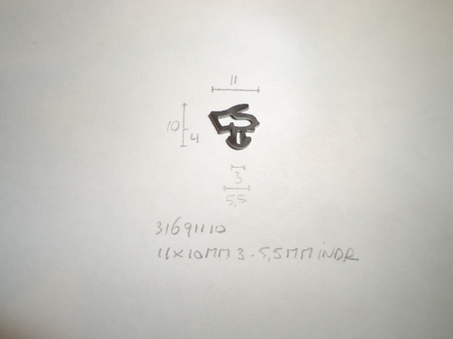 Kozijnrubber 11x10mm 3- 5.5mm indr - Dsc09196 - 31691110