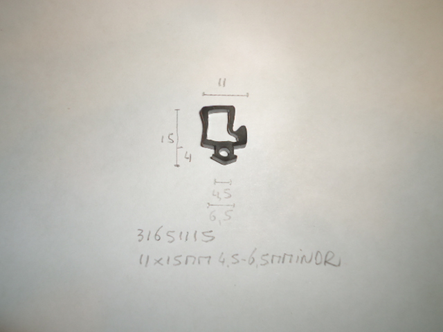 Kozijnrubber 11x15mm 4.5- 6.5mm indr - Dsc09314 - 31651115
